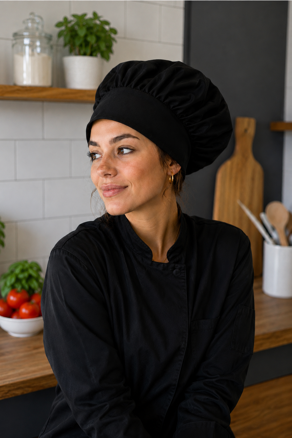 Gorro Champiñón Unisex Askary | Gorro de Cocina