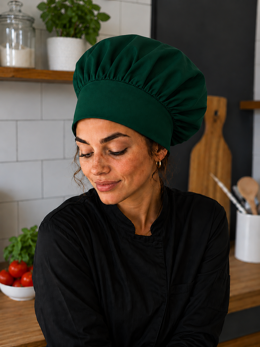 Gorro Champiñón Unisex Askary | Gorro de Cocina