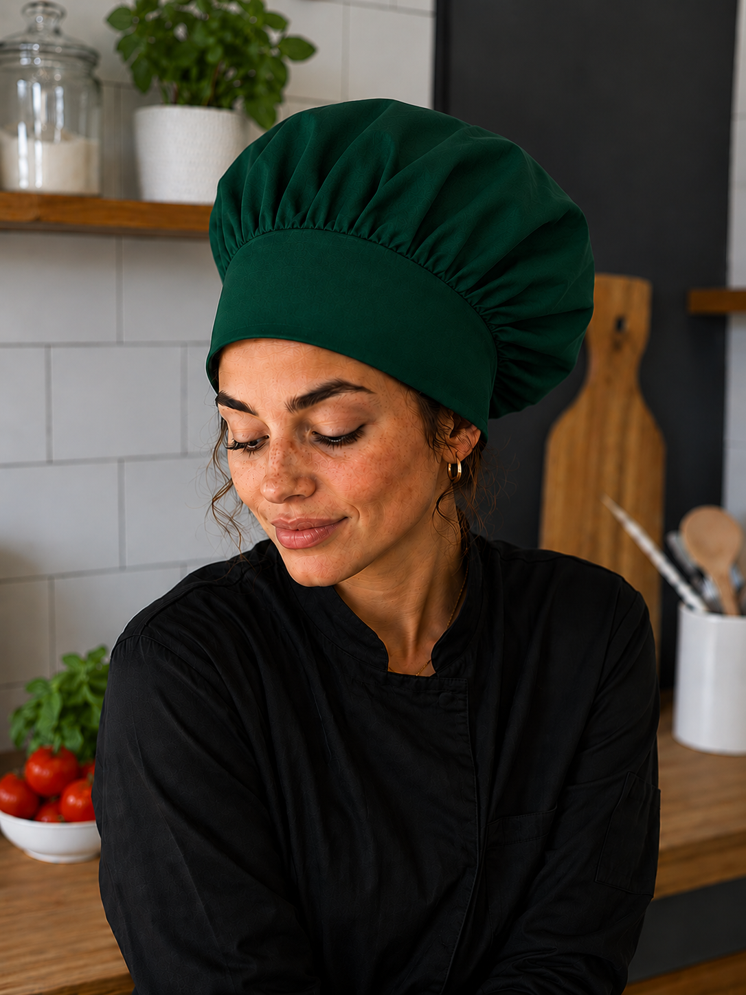Gorro Champiñón Unisex Askary | Gorro de Cocina