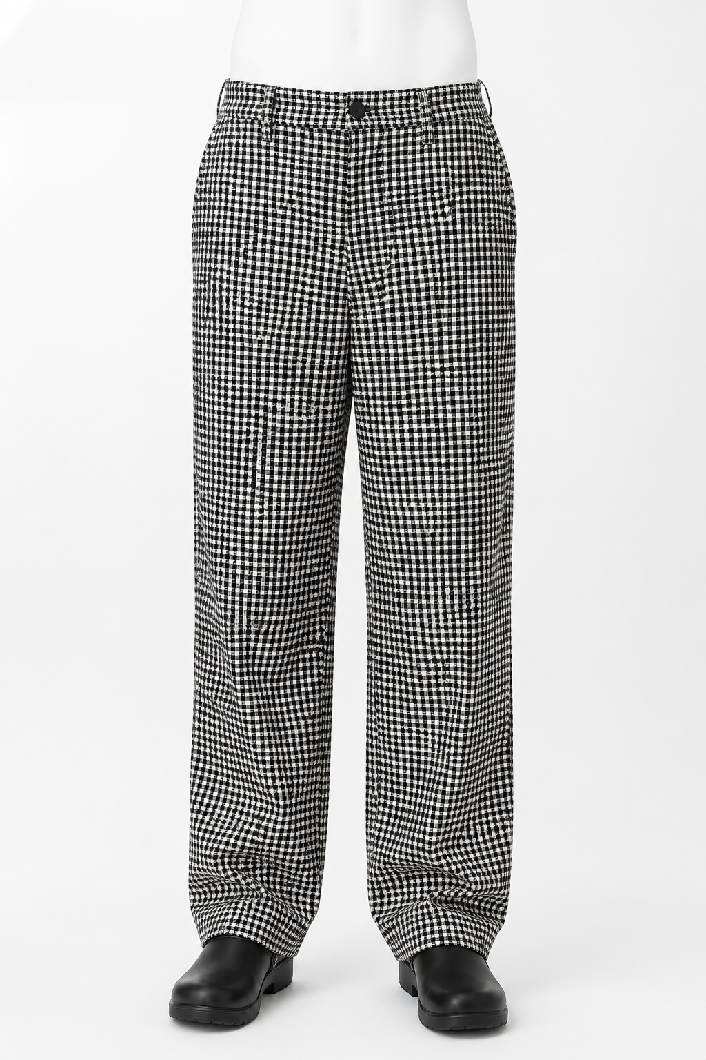 Pantalón Pie de Poule Elasticado Askary | Uniforme de Cocina