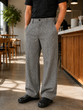 Pantalón Pie de Poule Elasticado Askary | Uniforme de Cocina
