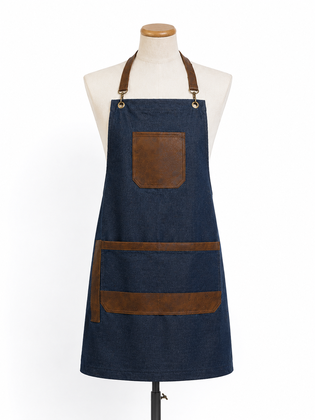 Pechera de Mezclilla Askary Unisex - Delantal de Cocina y Parrilla